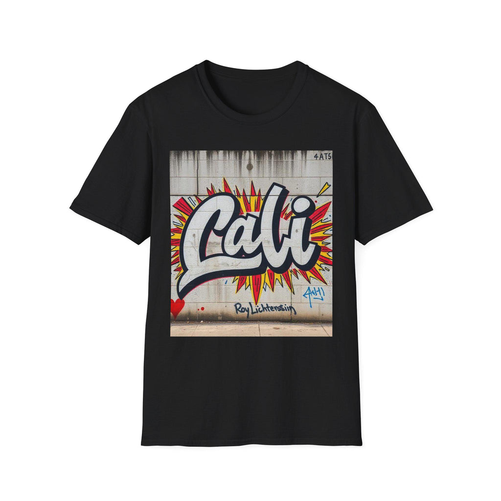 Cali Graffiti T-Shirt | Street Art California Wall Mural