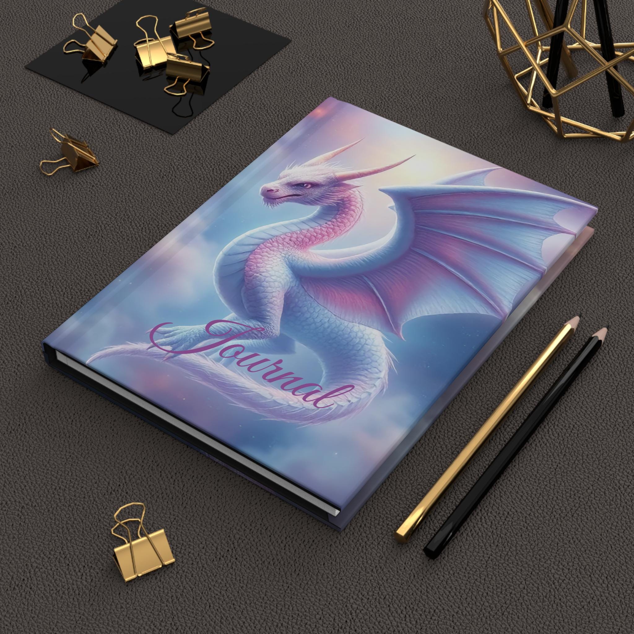 Fantasy Dragon Journal | Iridescent Artwork, Lined Pages (150)