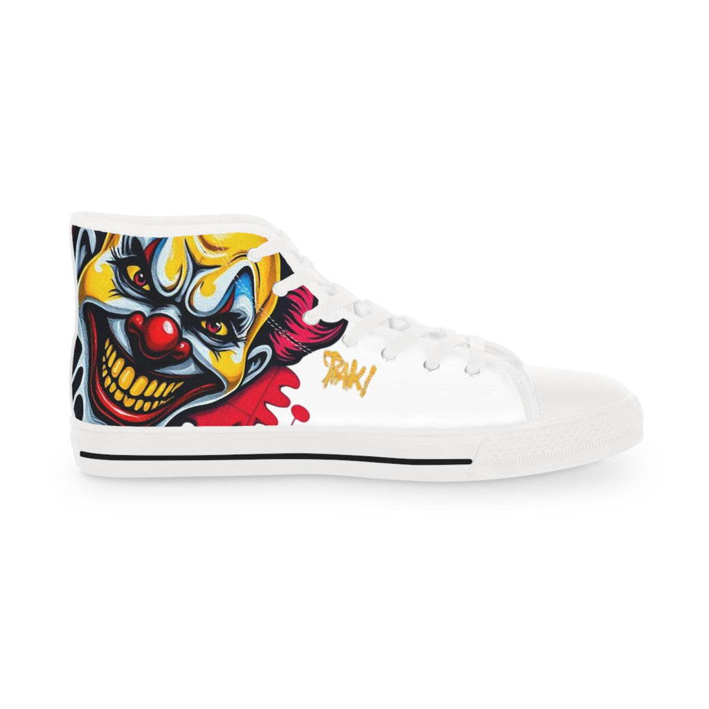 Evil Circus Clown Men's High Top Sneakers