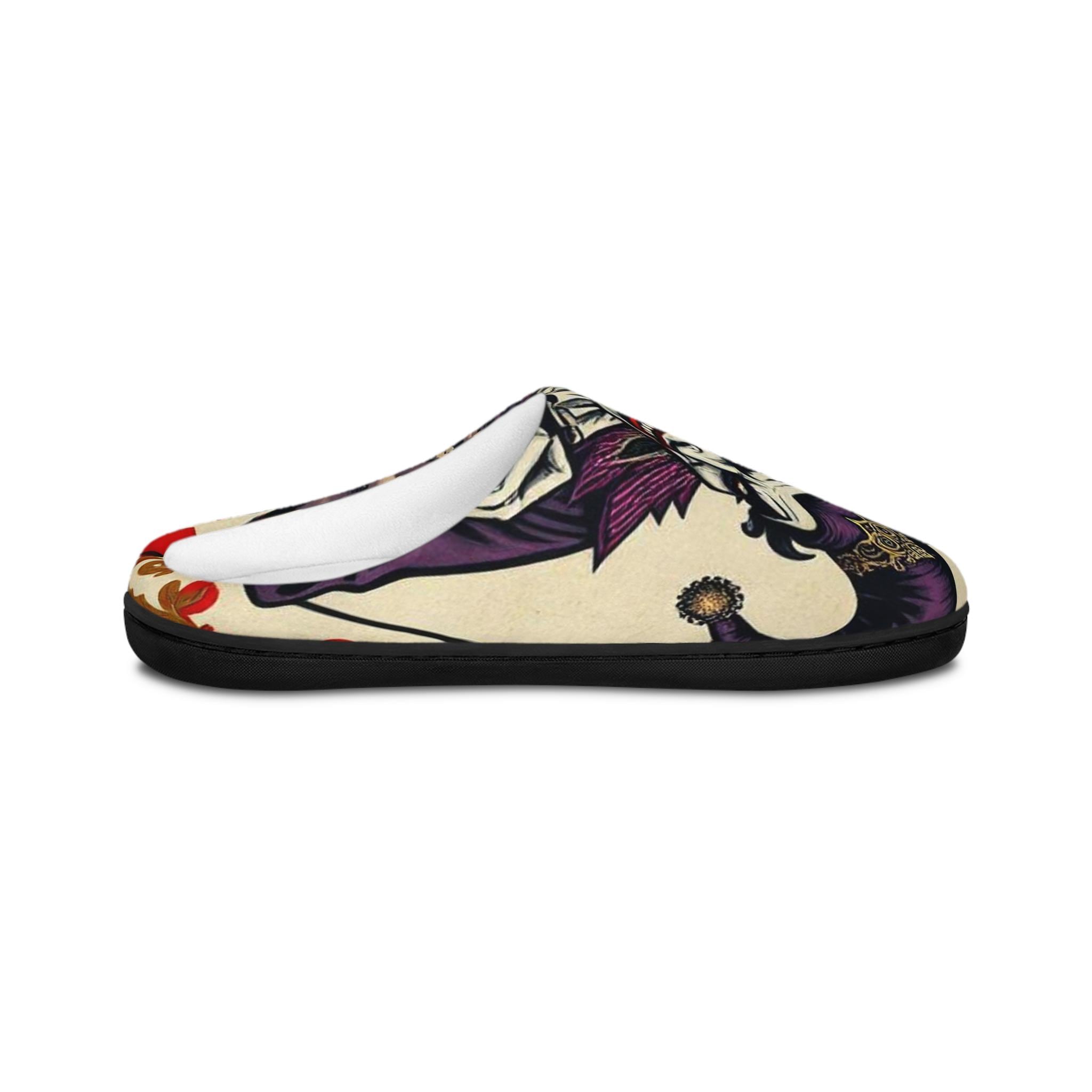 Laughing Joker Skull Slippers | Men's Indoor Slippers