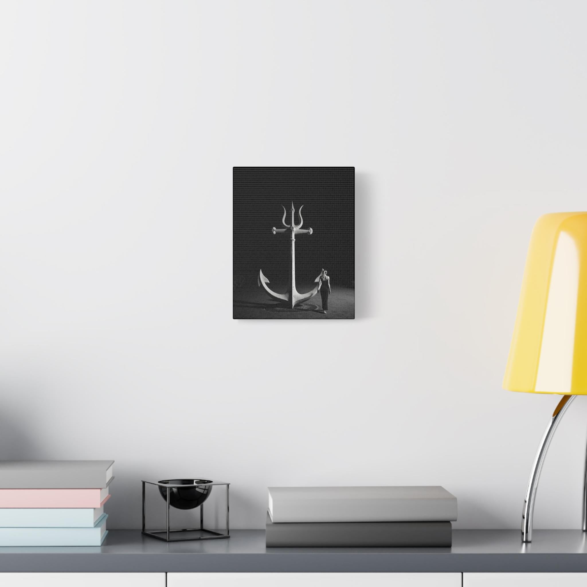 Anchor Sculpture Canvas | Matte Stretched Wall Art