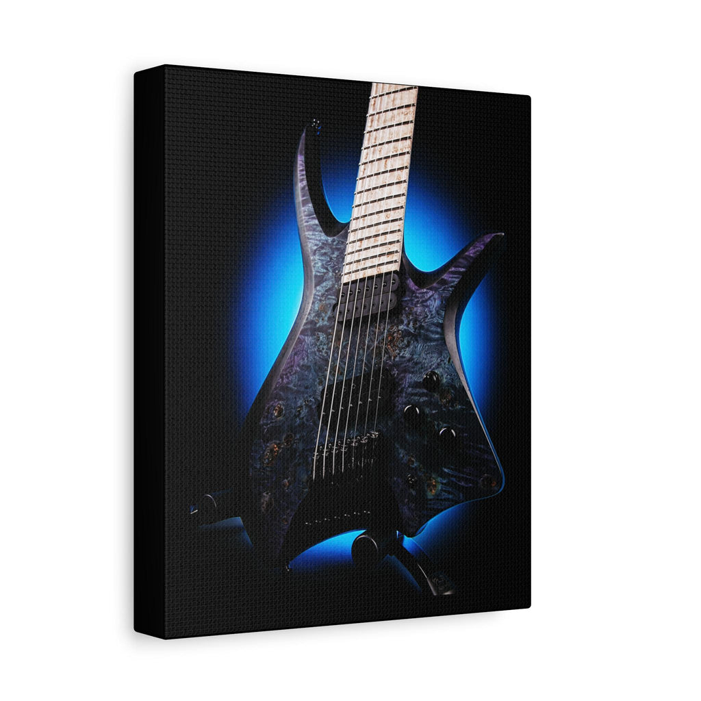 Electric Guitar Art Matte Canvas