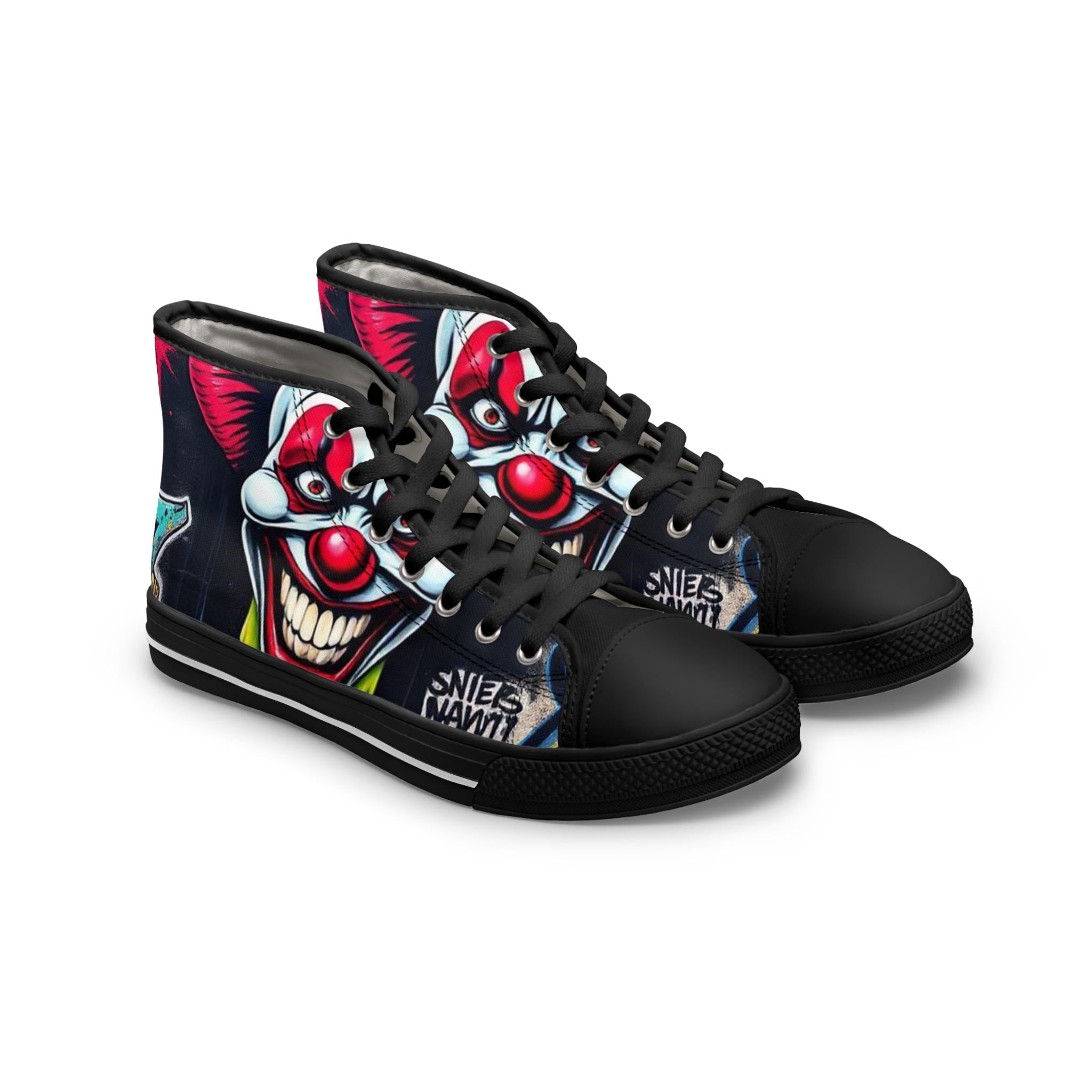 Evil Clown Women's High Top Sneakers