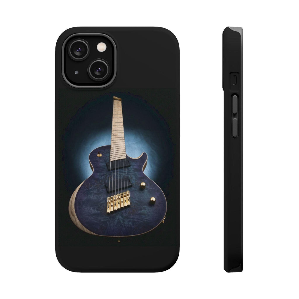 Les Paul Black Electric Guitar phone case | Magnetic Impact-Resistant Case