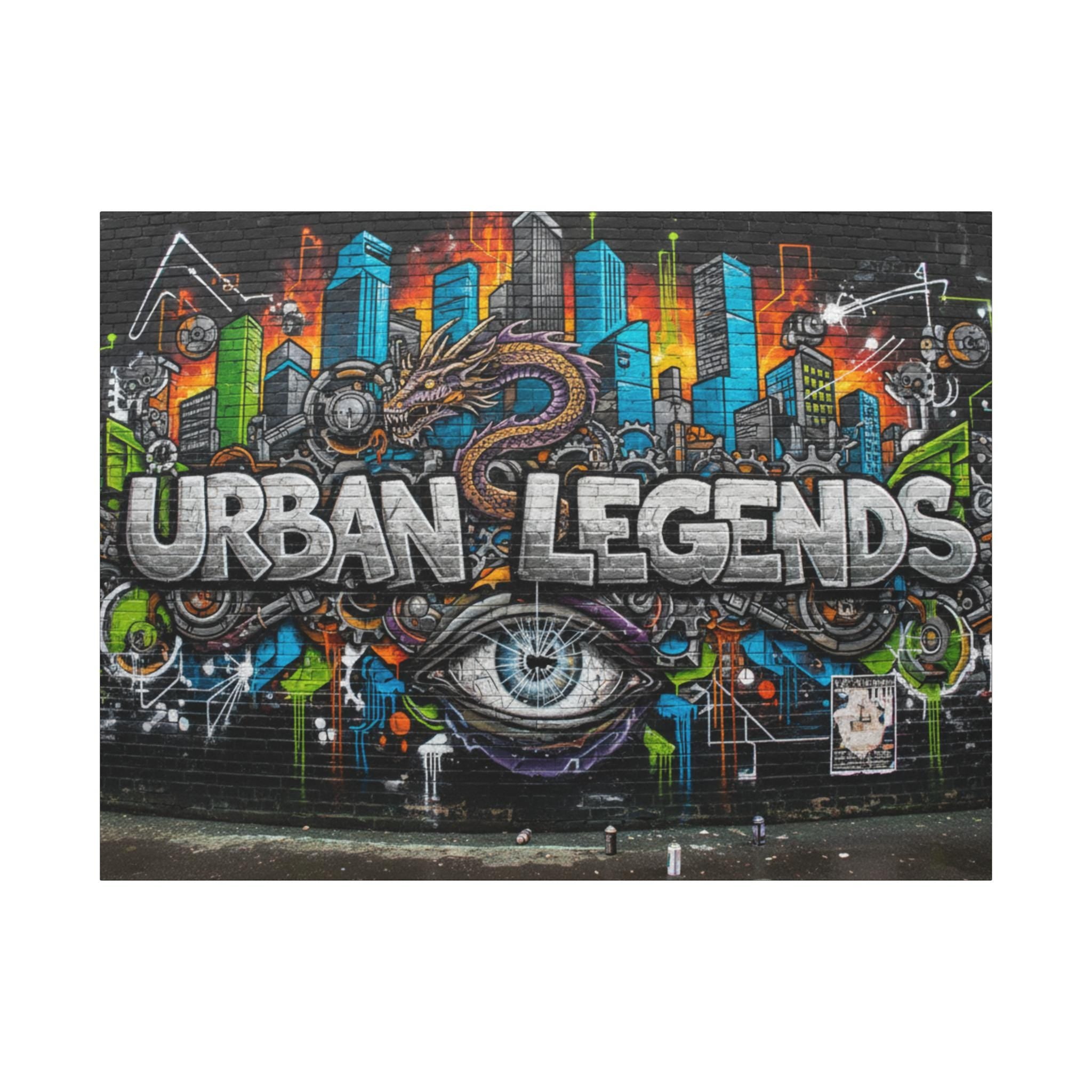Urban Legends mural Canvas