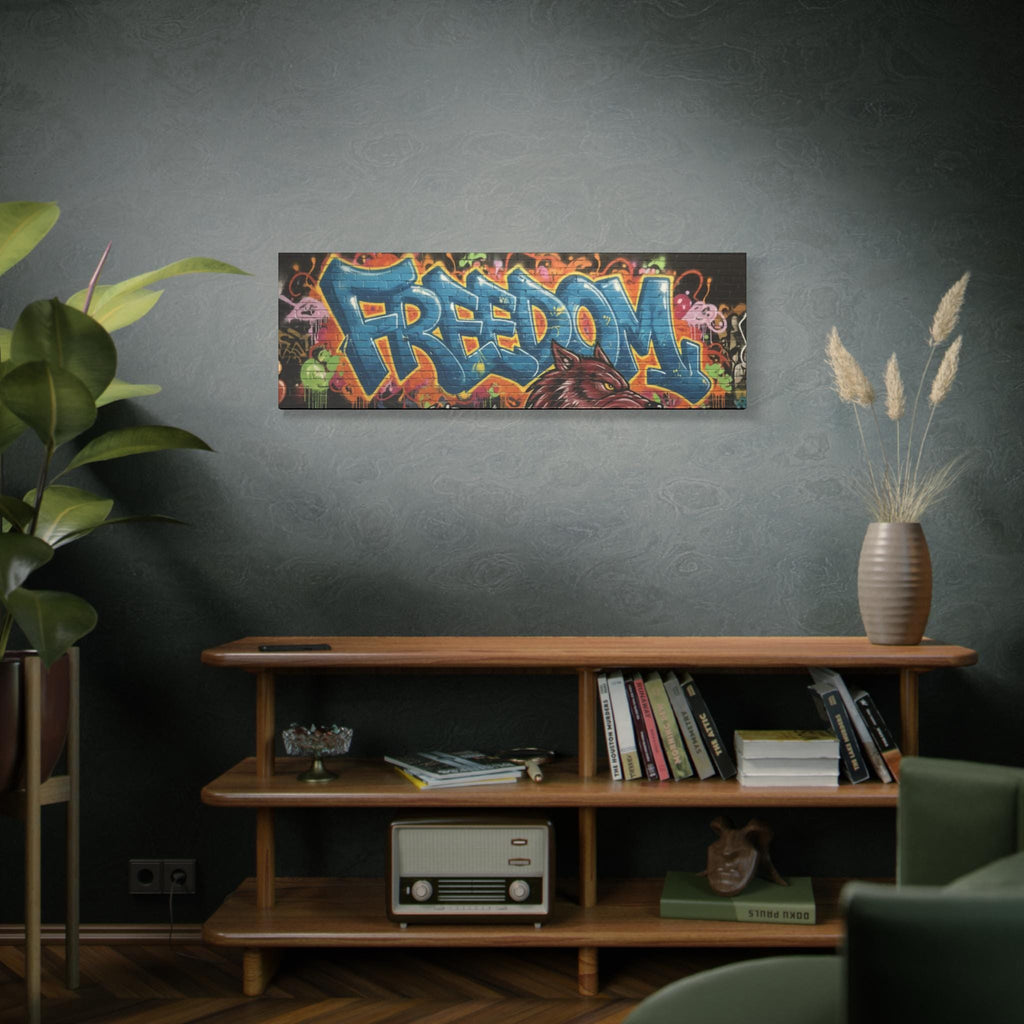 Freedom Graffiti Canvas
