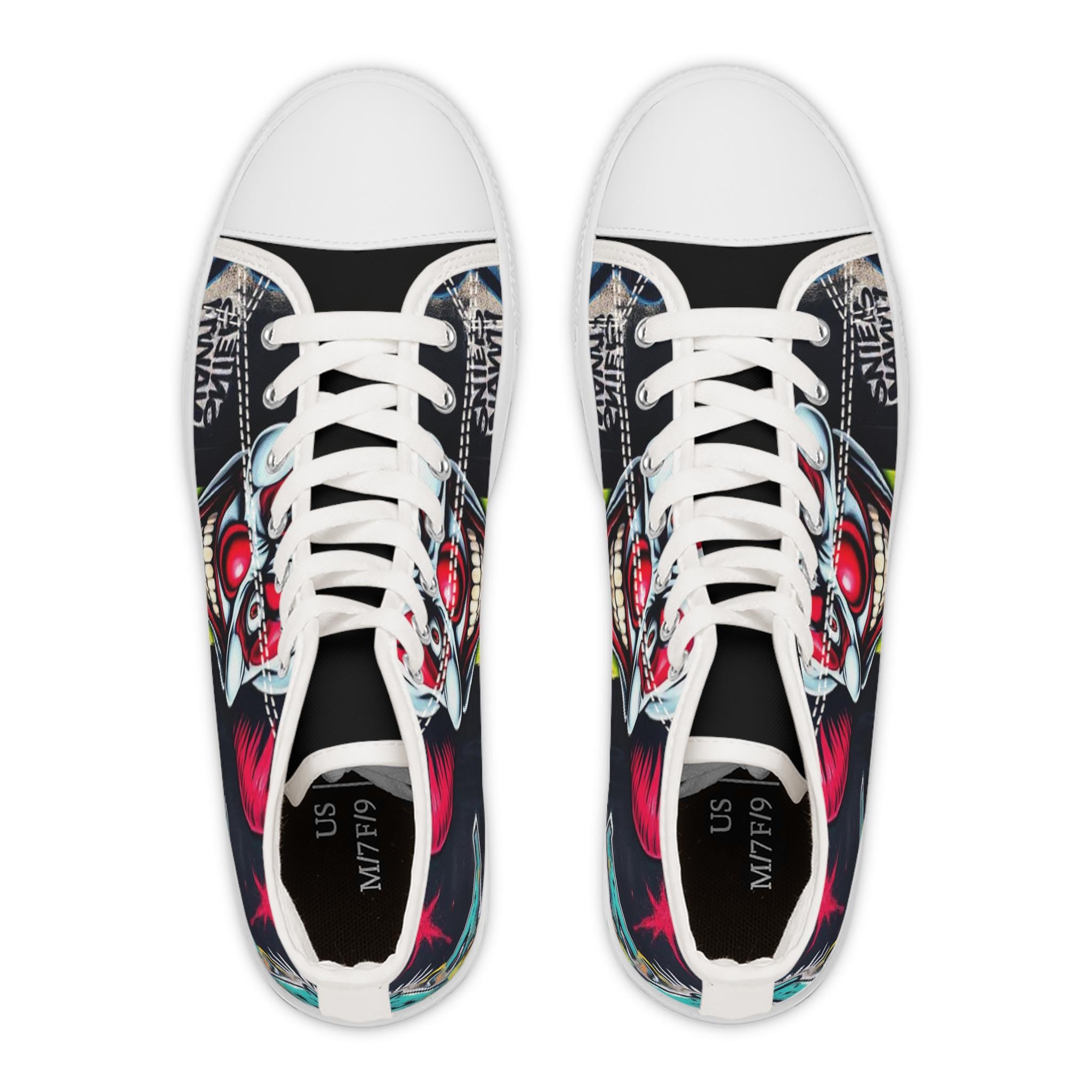 Evil Clown Women's High Top Sneakers