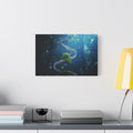 Spiral Filmstrip Tree Canvas
