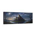 Moonlit Castle Matte Canvas | Stretched Wall Art