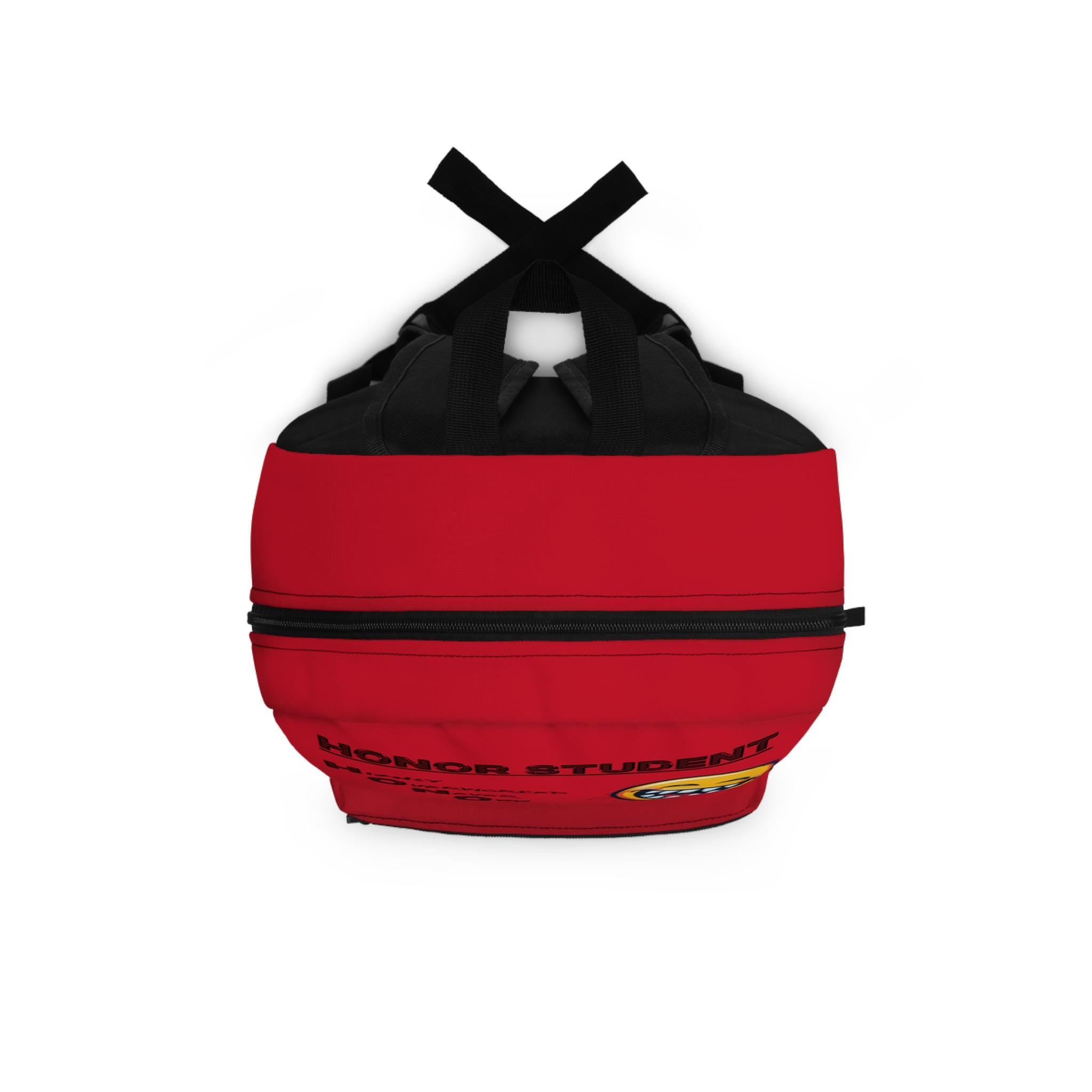 Honor Student Backpack | Funny Emoji School Bag, Notes & Report Card Design