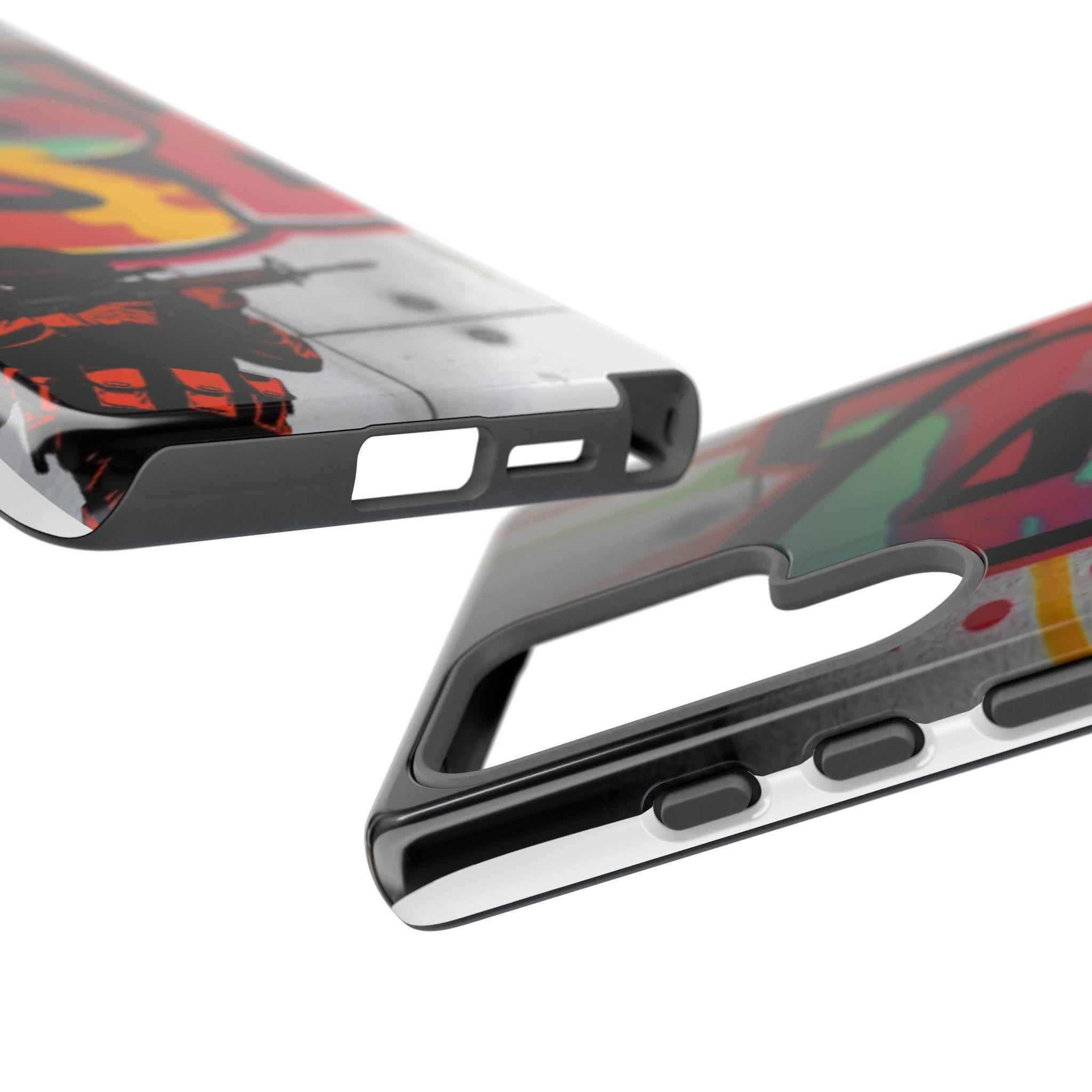 Graffiti Soldier Phone Case | Urban Street Art iPhone Case