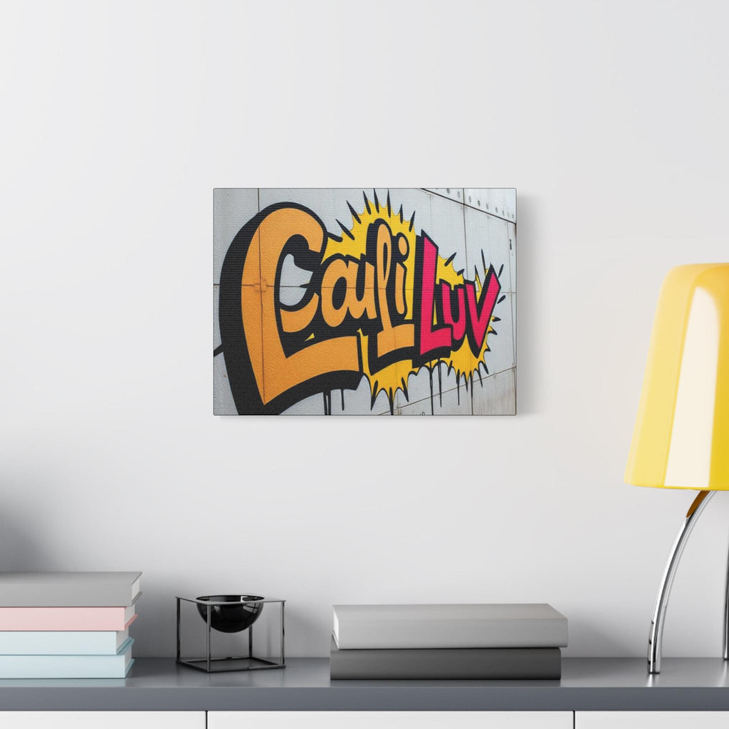 Cali Luv Graffiti Canvas Print | Matte Stretched Wall Art