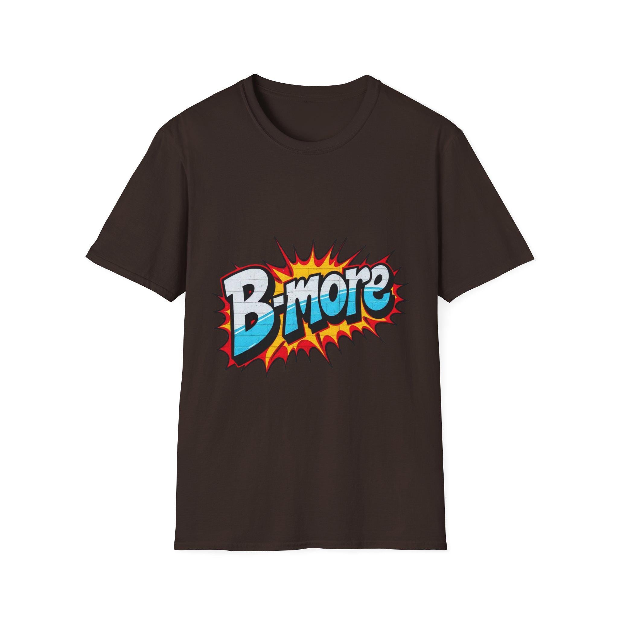 B-More Comic Pop Art T-Shirt | Baltimore Graphic Tee