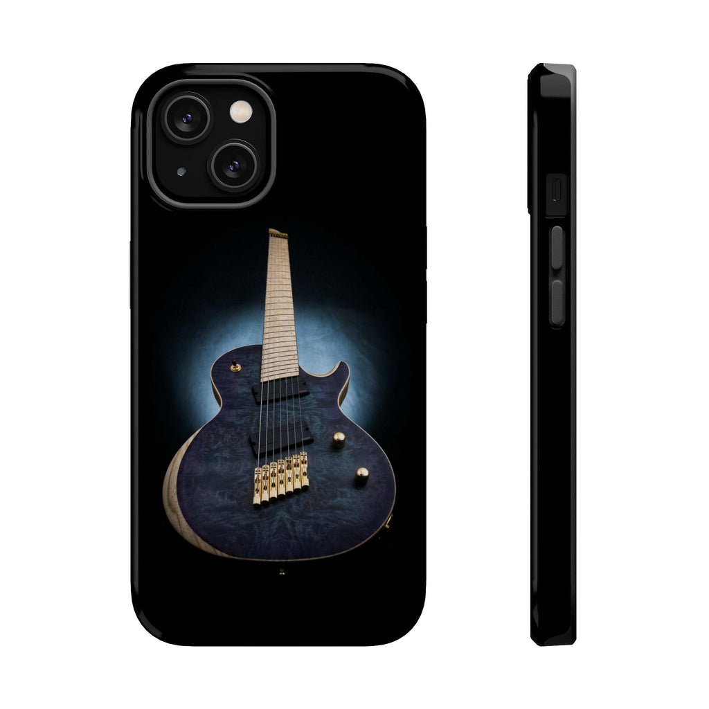 Les Paul Black Electric Guitar phone case | Magnetic Impact-Resistant Case