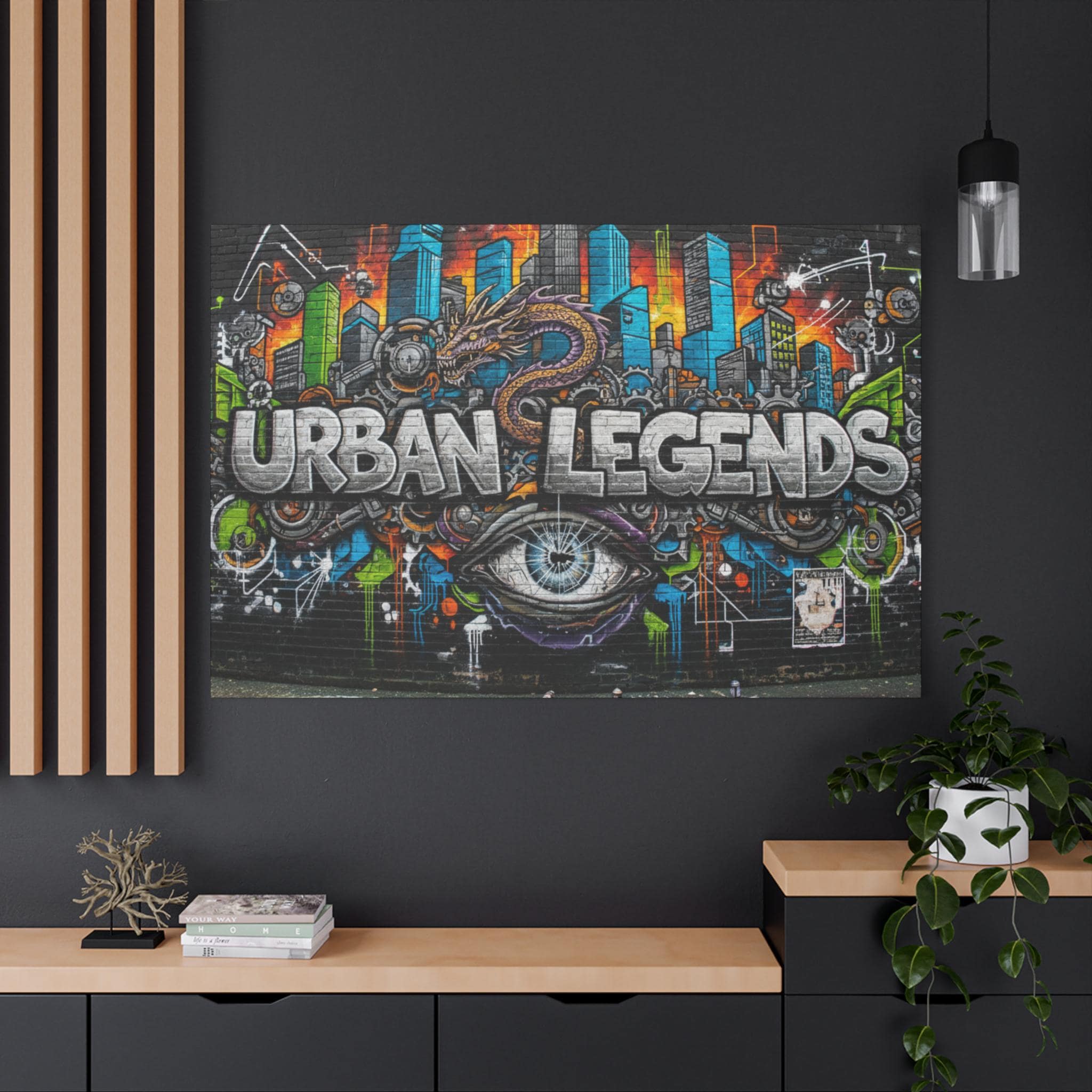 Urban Legends mural Canvas