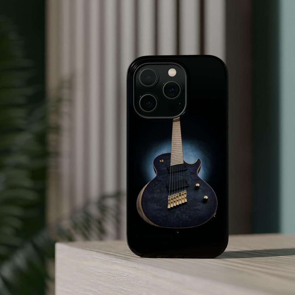 Les Paul Black Electric Guitar phone case | Magnetic Impact-Resistant Case