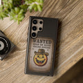 Wanted Poster Smiley Cowboy Phone Case | Western Vintage Outlaw Design