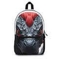 Red-Eyed Dragon Face Backpack | Fantasy Creature Print