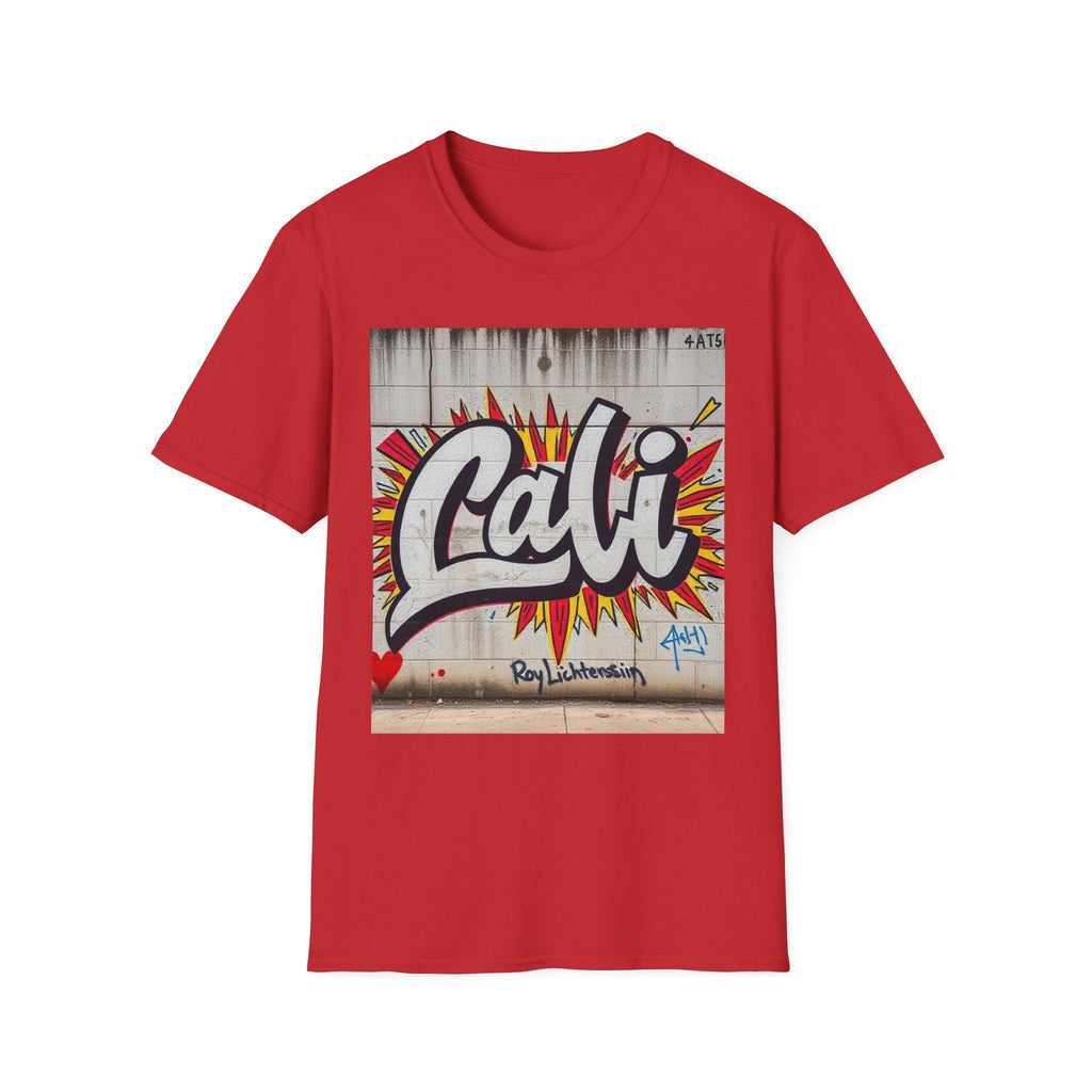 Cali Graffiti T-Shirt | Street Art California Wall Mural
