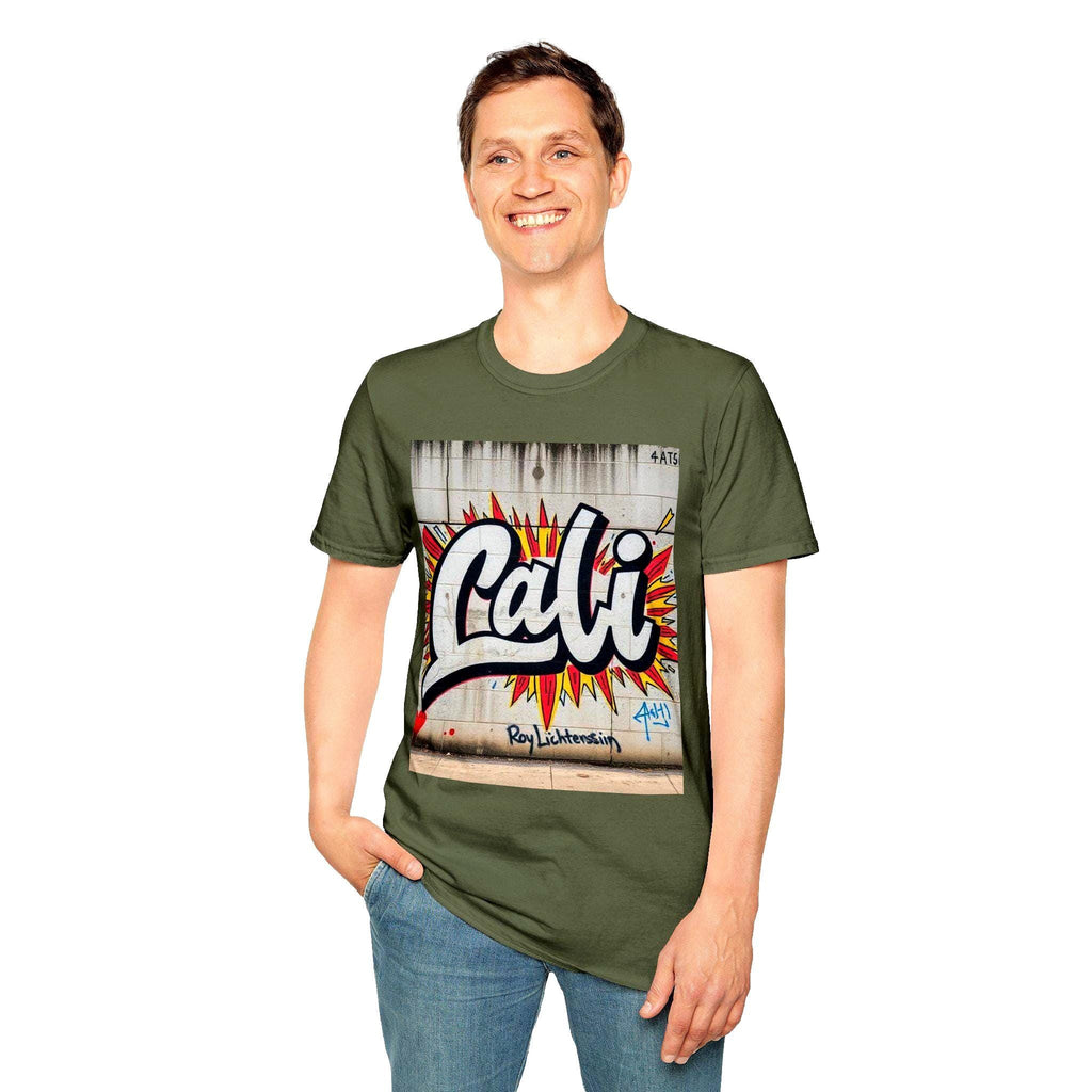 Cali Graffiti T-Shirt | Street Art California Wall Mural