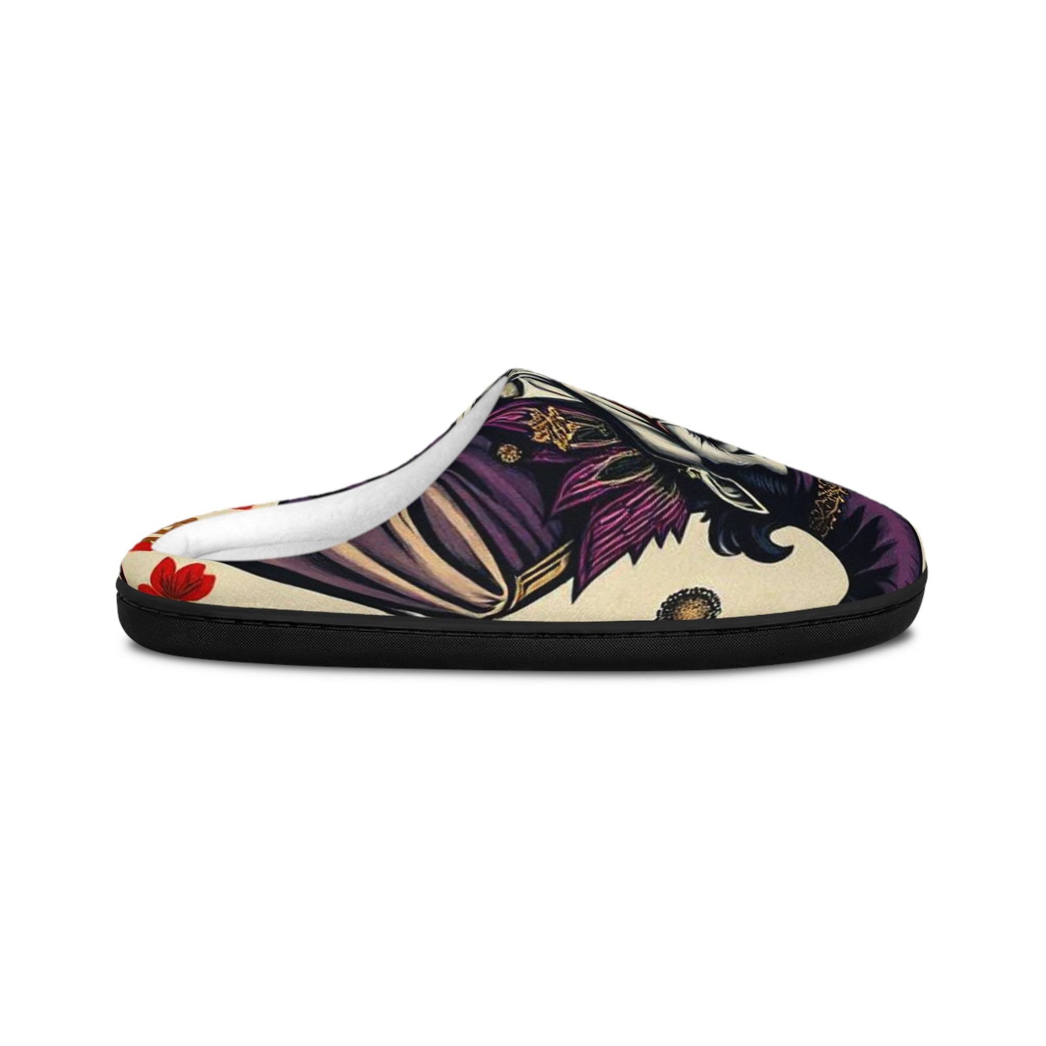 Laughing Joker Skull Slippers | Men's Indoor Slippers