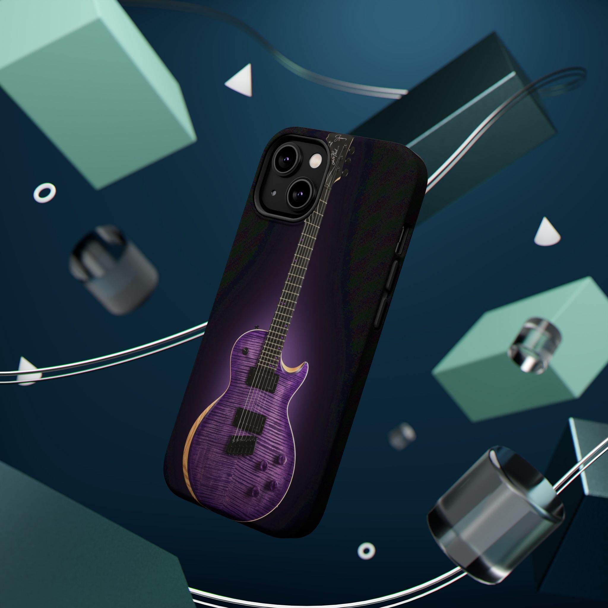 Les Paul Electric Guitar phone case | Magnetic Impact-Resistant Case