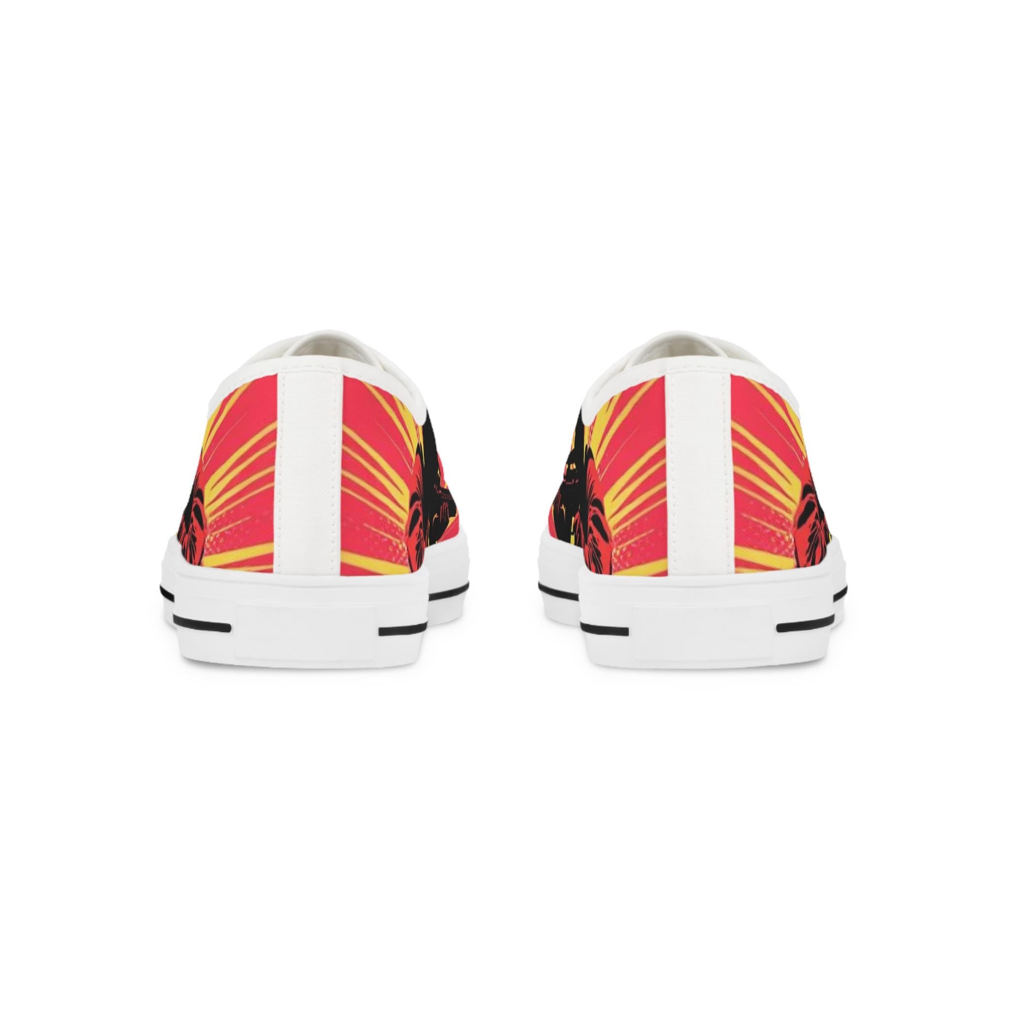 Sunburst Soldier Graphic Sneakers | Low Top Sneakers