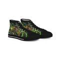 Green Evil Leprechaun High Top Sneakers | Nautical Sea Monster Shoes