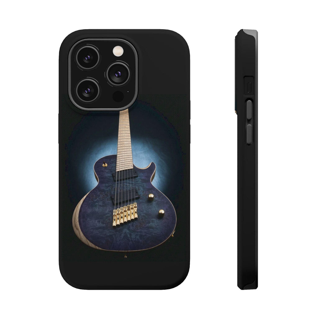 Les Paul Black Electric Guitar phone case | Magnetic Impact-Resistant Case