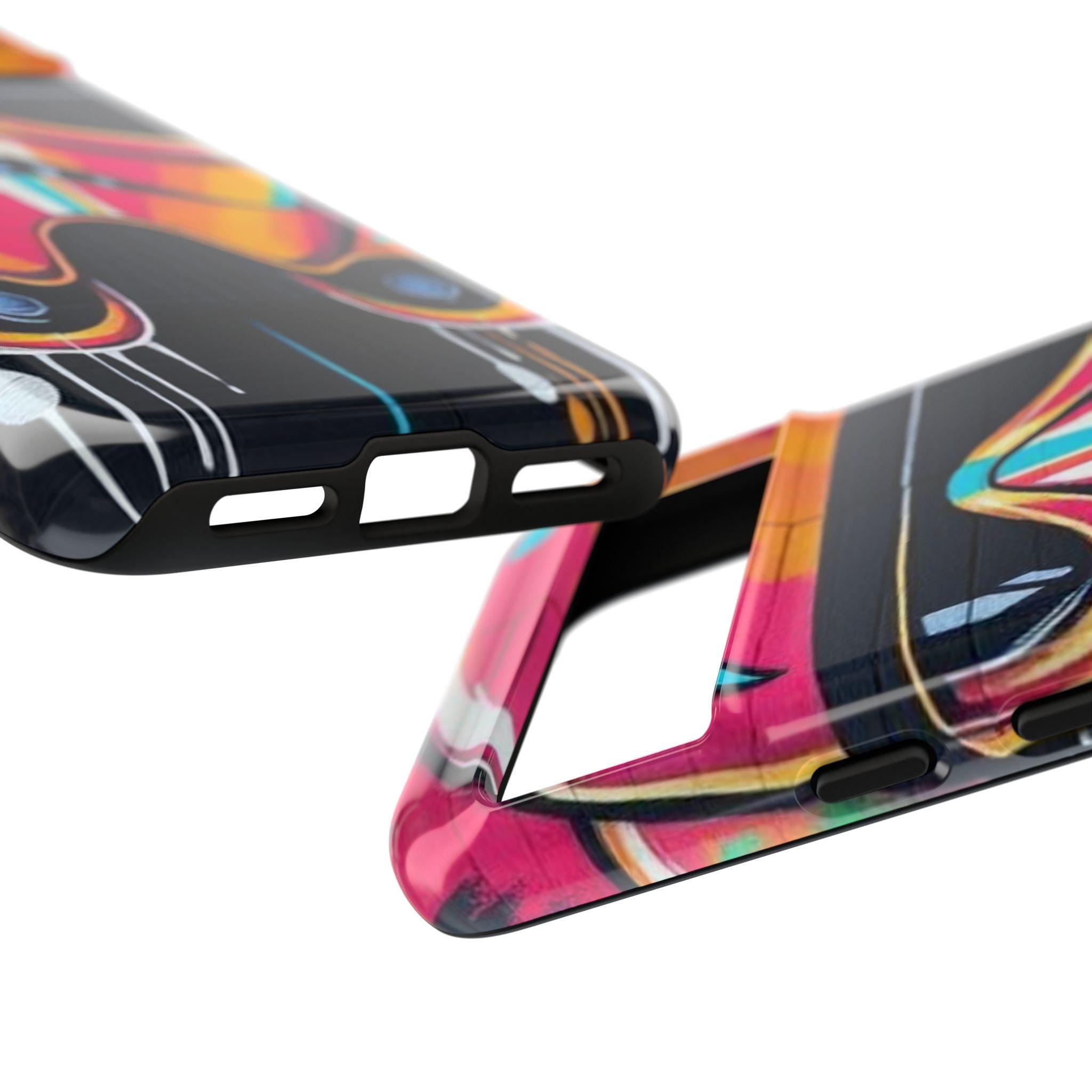 Graffiti Stormtrooper Phone Case | Dual-Layer Protective Cover (Glossy/Matte)
