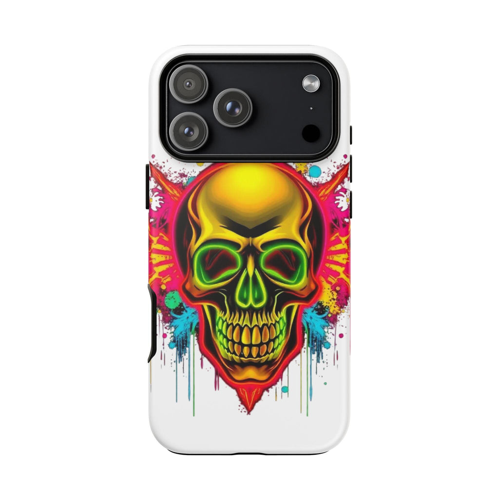 Neon Skull Phone Case | Tough Case