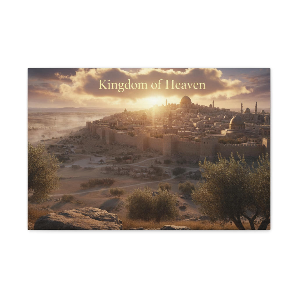 Kingdom of Heaven canvas print | matte stretched wall art