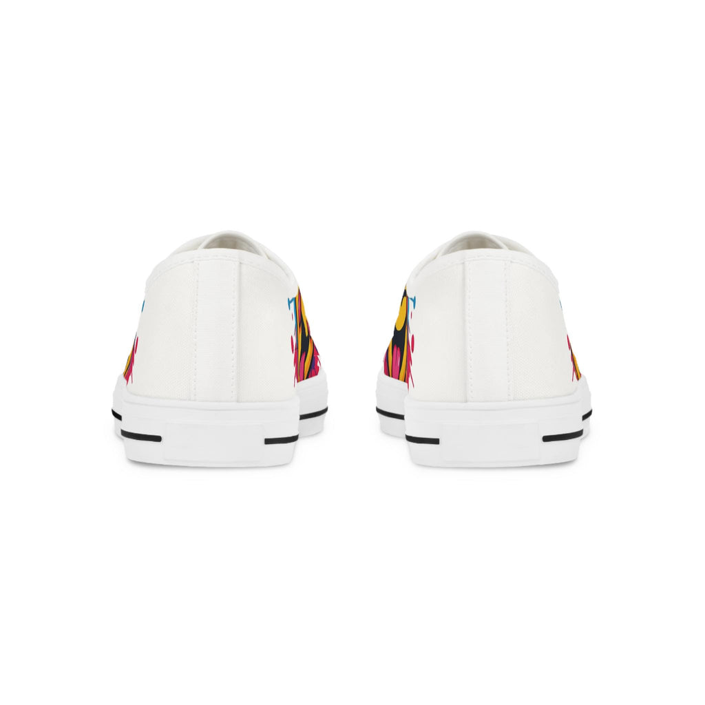 Emoji Tongue Smile Sneakers | Low Top Shoes