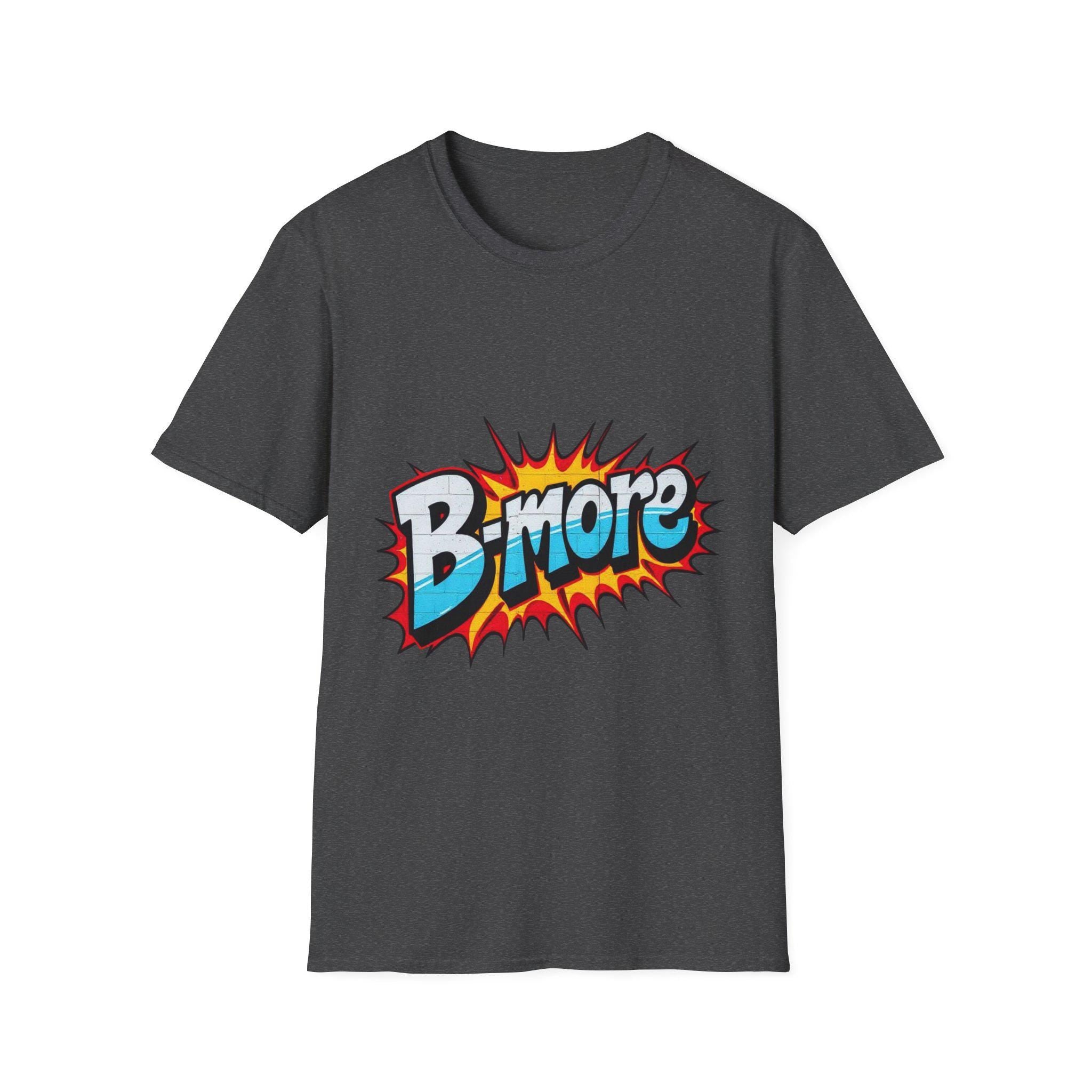 B-More Comic Pop Art T-Shirt | Baltimore Graphic Tee