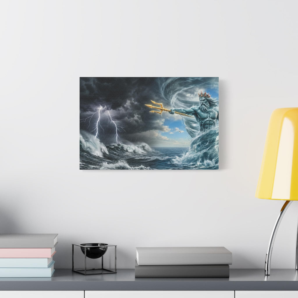 Poseidons Call Canvas