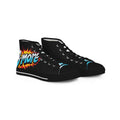 B'more Graphic High Top Sneakers | Retro Comic Flame Design