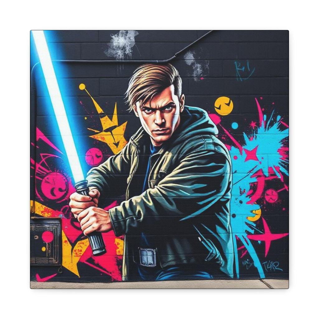 Lightsaber Hero Canvas
