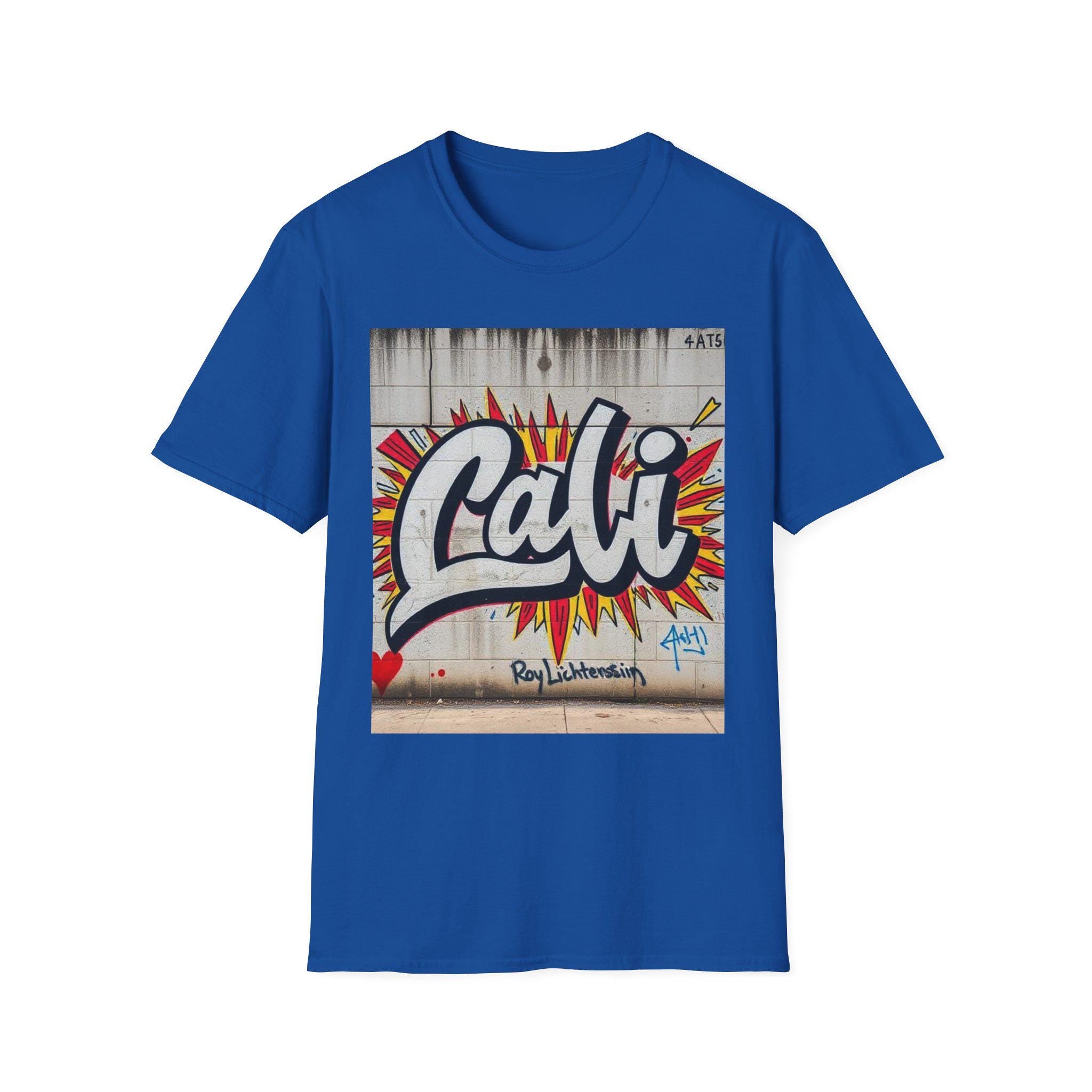 Cali Graffiti T-Shirt | Street Art California Wall Mural