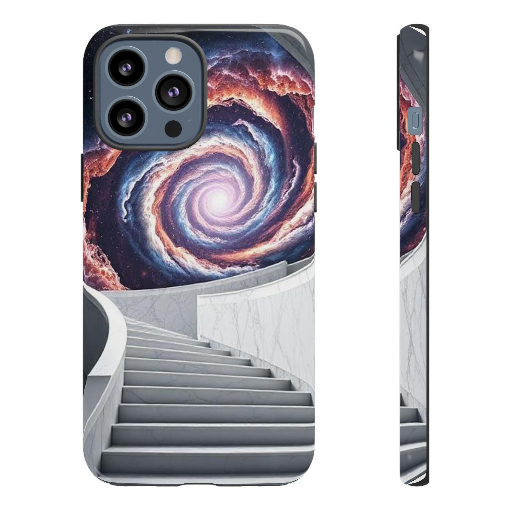 Spiral Galaxy Staircase Phone Case | Tough Cases