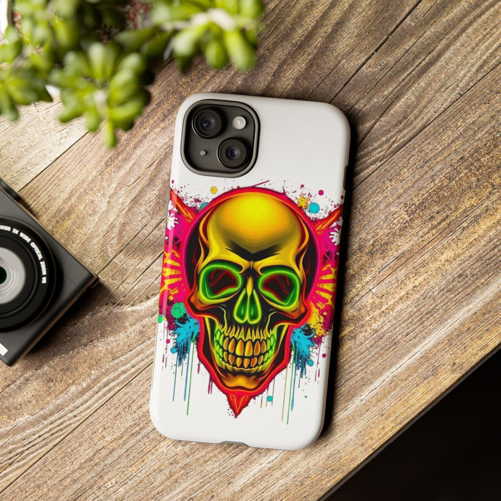 Neon Skull Phone Case | Tough Case