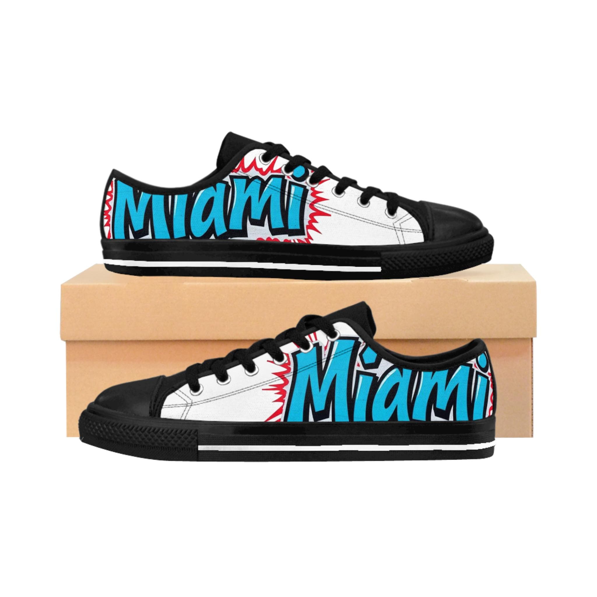 Miami Graffiti Sneakers | Women's Low Top Shoes