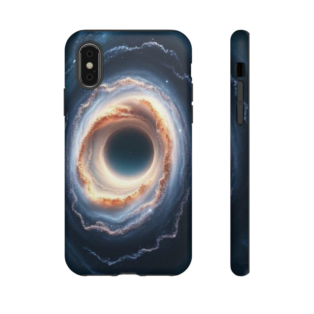 Cosmic Black Hole Galaxy Tough Case | Space Nebula Phone Cover
