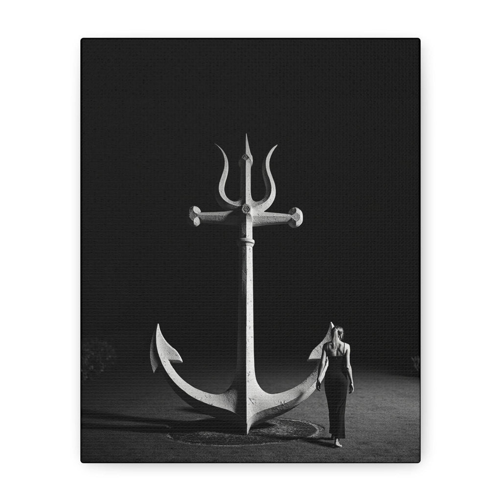 Anchor Sculpture Canvas | Matte Stretched Wall Art