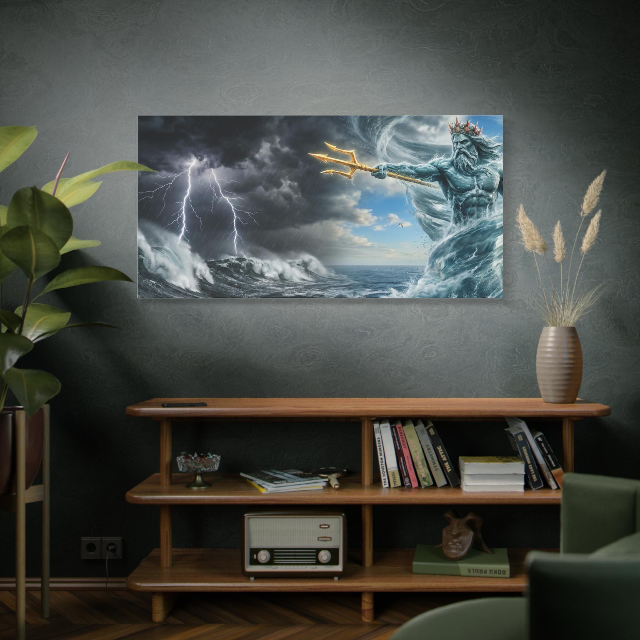 Poseidons Call Canvas