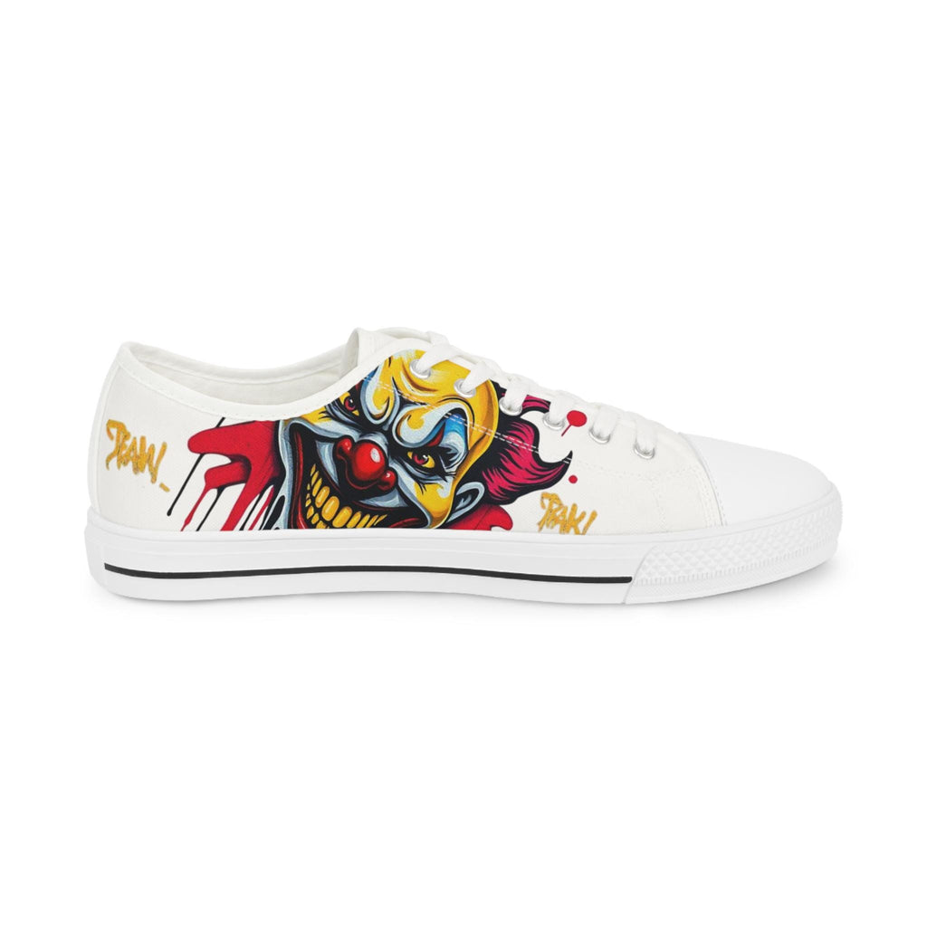 Evil Circus Clown Sneakers | Low Top Sneakers