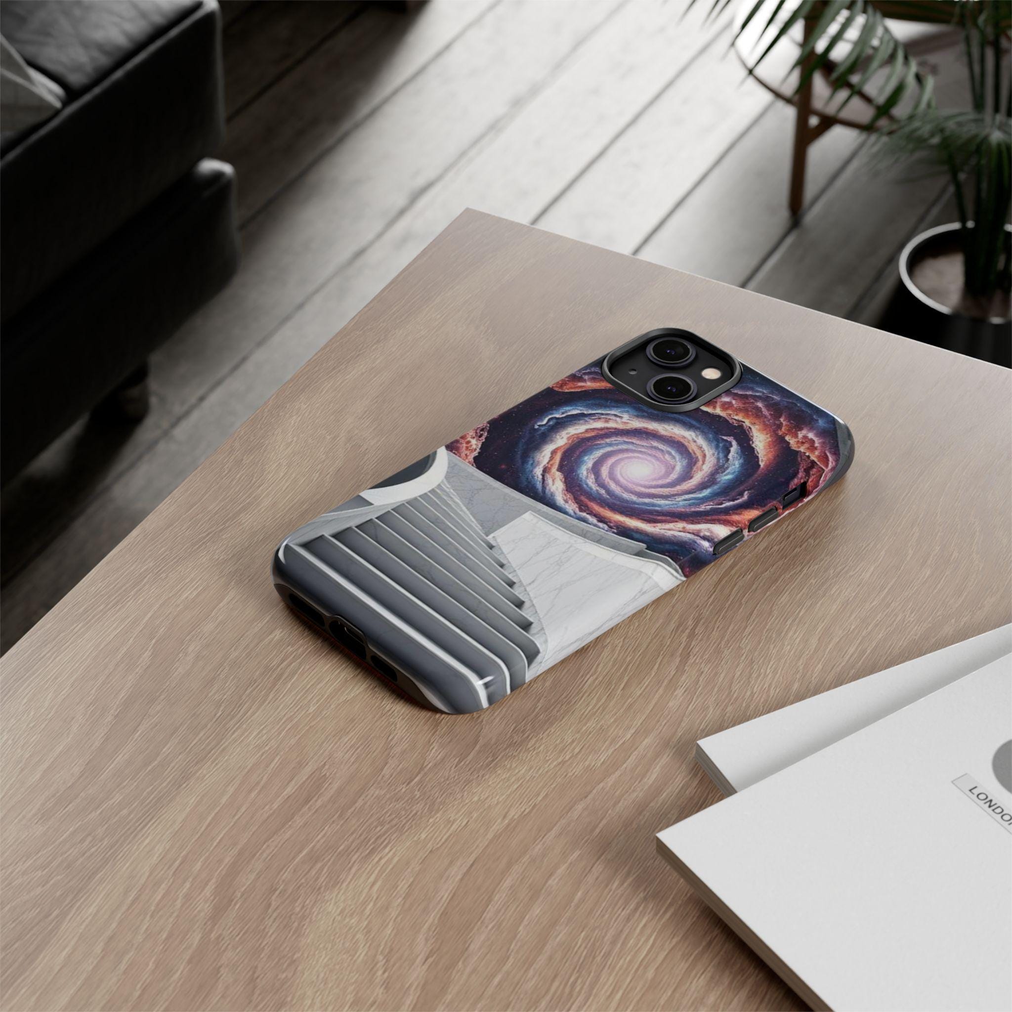 Spiral Galaxy Staircase Phone Case | Tough Cases