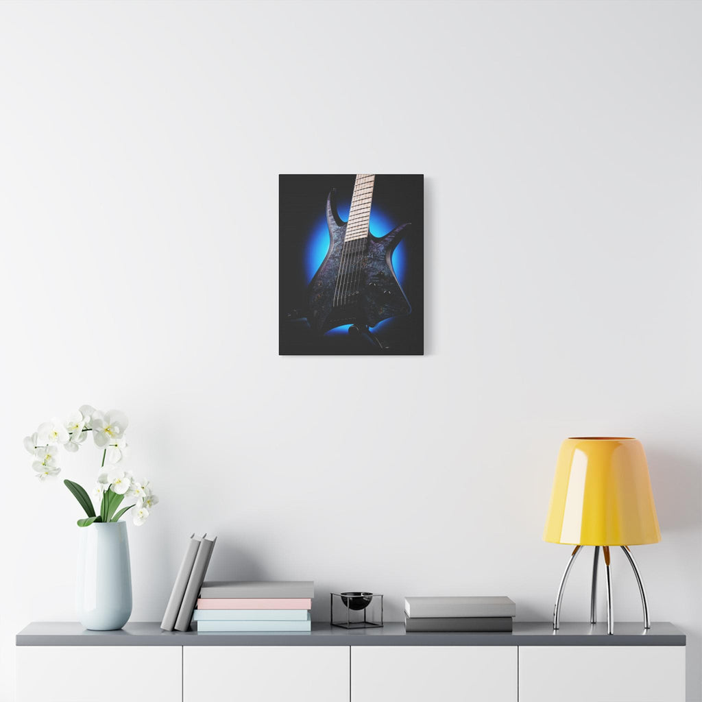 Electric Guitar Art Matte Canvas