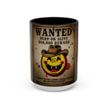 Wanted Smiley Cowboy Poster Accent Coffee Mug | 11oz or 15oz
