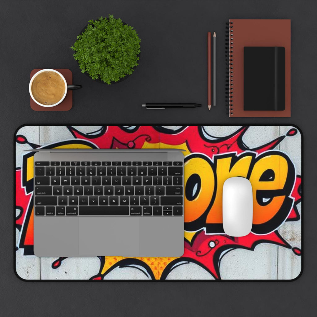 B-more Comic Pop Art Desk Mat | Baltimore Graphic Mousepad