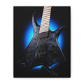 Electric Guitar Art Matte Canvas